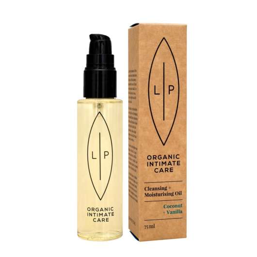 Lip Organic Cleansing Care Cleansing + Moisturising Oil Coconut & Vanilla 75 ml