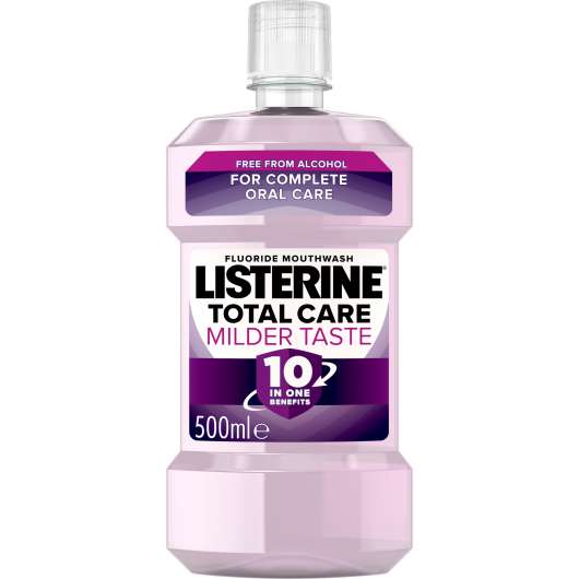 Listerine Milder Taste  Mouthwash Total Care 500 ml