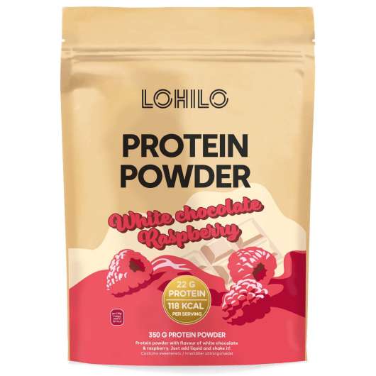 LOHILO Protein White Chocolate Raspberry 350 g