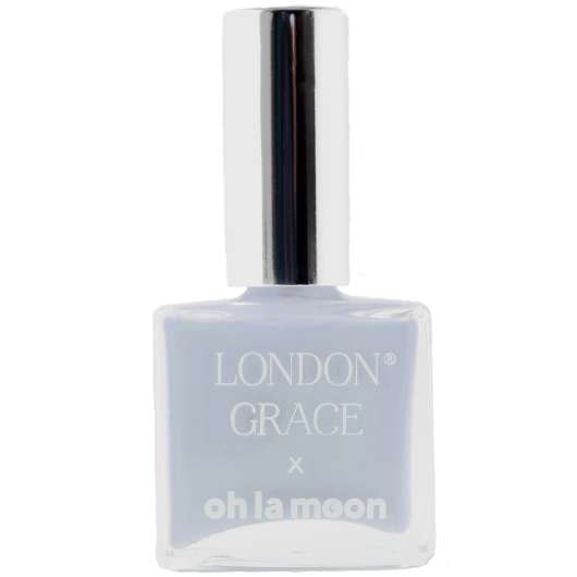 London Grace Crystal Collection Nail Polish Blue Calcite