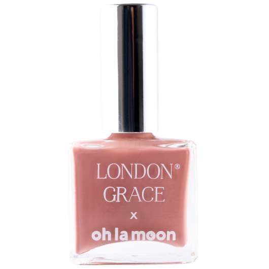 London Grace Crystal Collection Nail Polish Peach Moonstone