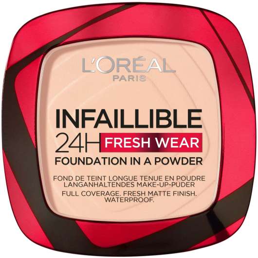 Loreal Paris Infaillible 24H Fresh Wear Powder Foundation Rose Sand 18