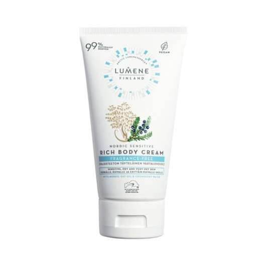 Lumene Nordic Sensitive Fragrance-free Rich Body Cream 150 ml