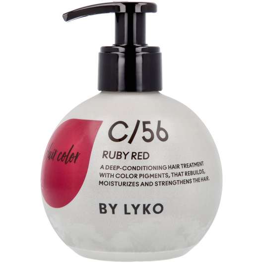Lyko Haircolor C/56 Ruby Red 200ml Färgbomb
