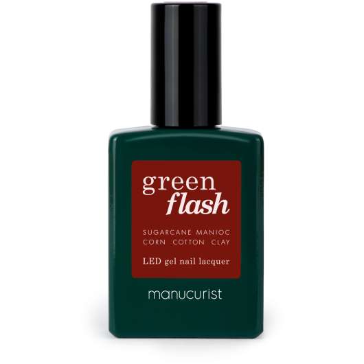 Manucurist Green Flash Gel Polish Dark Pansy