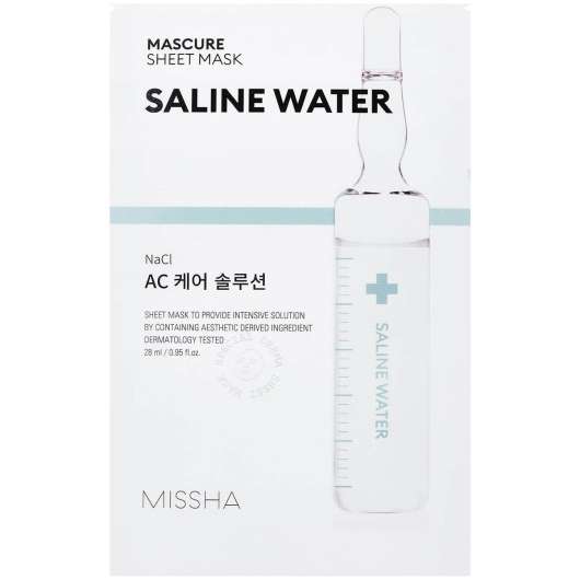 Mascure Ac Care Solution Sheet Mask, 27 ml MISSHA K Beauty Masker