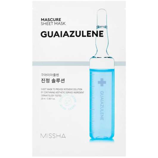 Mascure Calming Solution Sheet Mask, 27 ml MISSHA K Beauty Masker