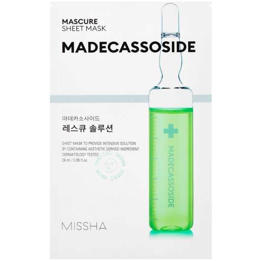 Mascure Rescue Solution Sheet Mask, 27 ml MISSHA K Beauty Masker