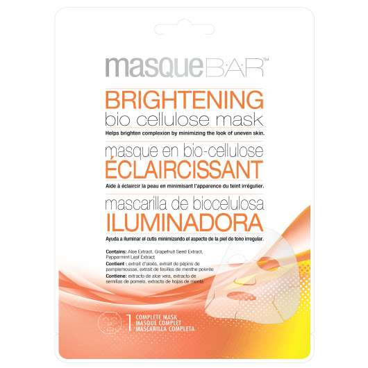 MasqueBar Bio Cellulose Brightening Mask 54 ml
