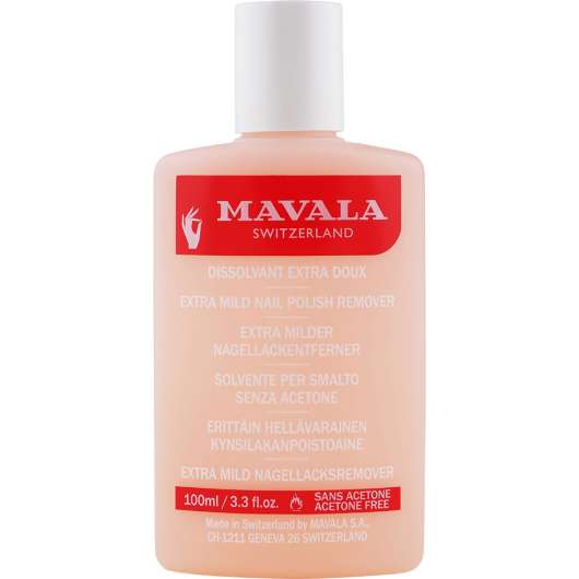 Mavala Extra Mild Nail Polish Remover, 100 ml Mavala Nagellacksborttagning