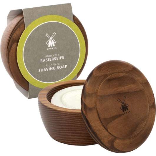 Mühle Aloe Vera Wooden Bowl with Shaving Soap 65 g