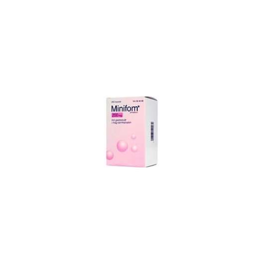 Minifom kapsel 200 mg 250 st