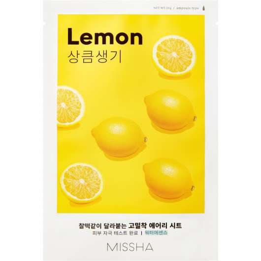 MISSHA Airy Fit Sheet Mask Lemon 19 g