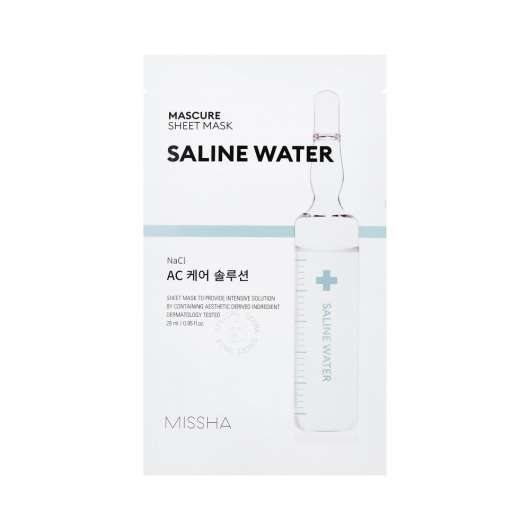 MISSHA Mascure Ac Care Solution Sheet Mask (Saline Water) 28 ml