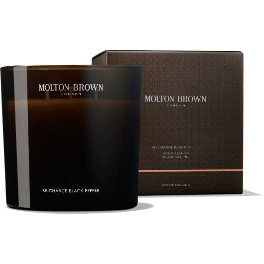 Molton Brown Re-Charge Black Pepper Luxury 3 Wick Candle
