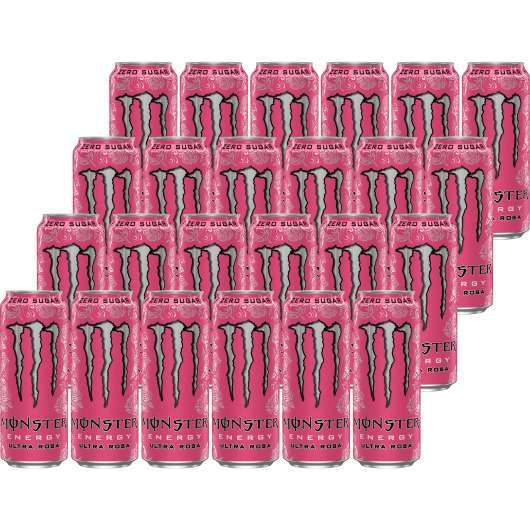 Monster Energy Ultra Rosa Zero Sugar 24 x 50cl