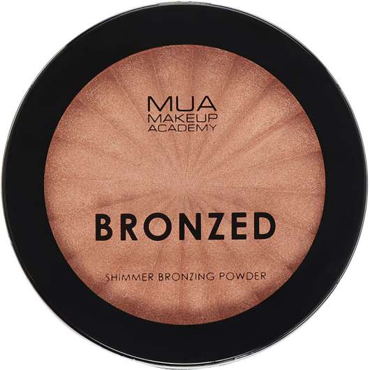 MUA Makeup Academy Bronzed Shimmer Bronzing Powder Solar Shimmer 110