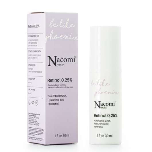 Nacomi Next Level Be Like Phoenix Retinol 0,25% 30 ml