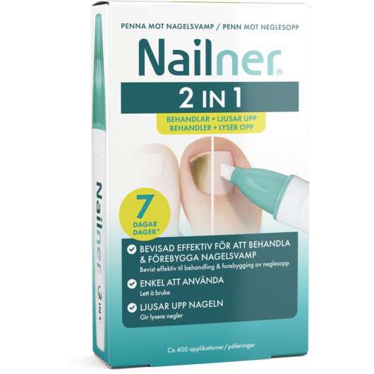 Nailner 2 in 1 Nagelsvampsbehandling Penna 4 ml