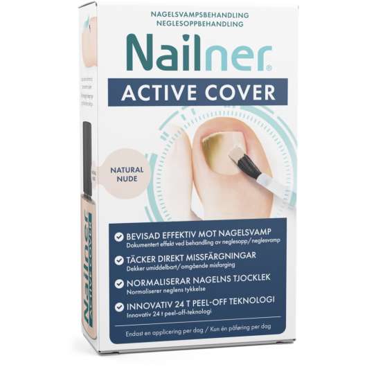 Nailner Active Cover Natural Nude 30 ml