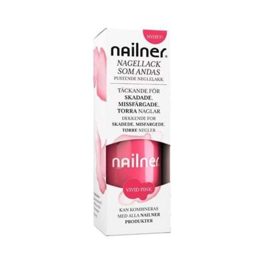 Nailner Nagellack Vivid Pink 8 ml
