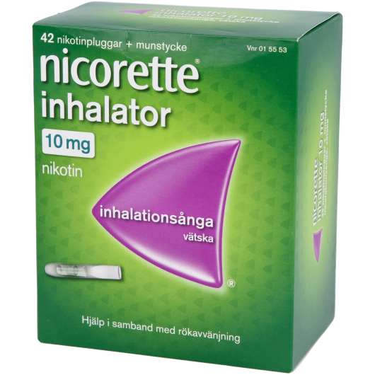 Nicorette Inhalator 10mg 42 st