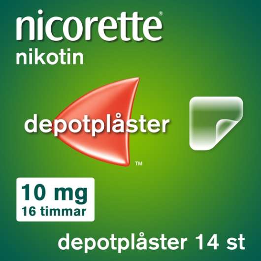 Nicorette Novum, depotplåster 10 mg/16 timmar 14 st