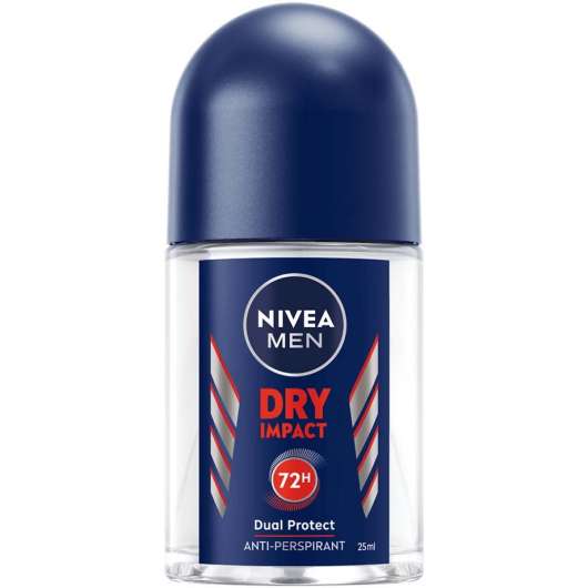 NIVEA MEN Dry Impact Roll On Mini 25 ml