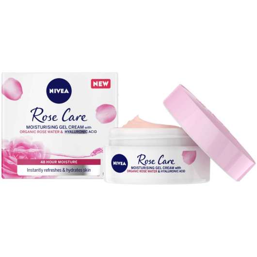 NIVEA Rose Care Moisturizing Gel Cream 50 ml