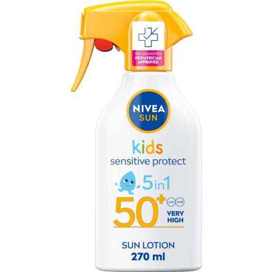 NIVEA SUN Kids Sensitive Protect & Play Sun Lotion Spray SPF50+ 270 ml