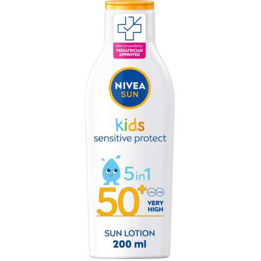 NIVEA SUN Kids Sensitive Protect Sun Lotion SPF50+ 200 ml
