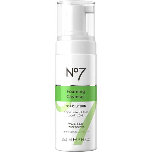 No7 Essential Cleansing Foaming Cleanser For Oily Skin 150 ml