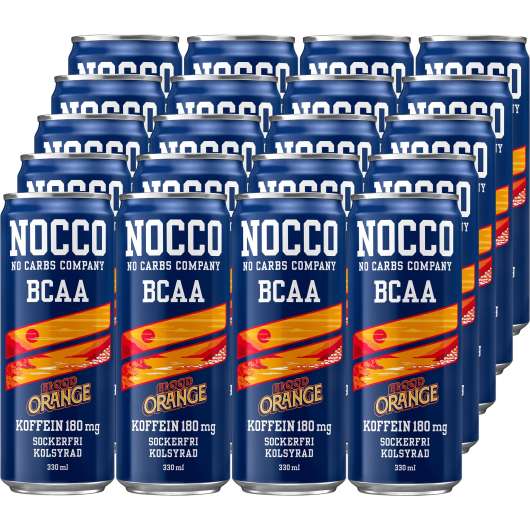 Nocco bcaa blood orange 24-pack