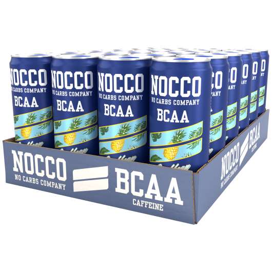 NOCCO BCAA+ Caribbean 24-Pack