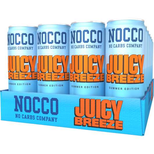 Nocco bcaa juicy breeze 24-pack