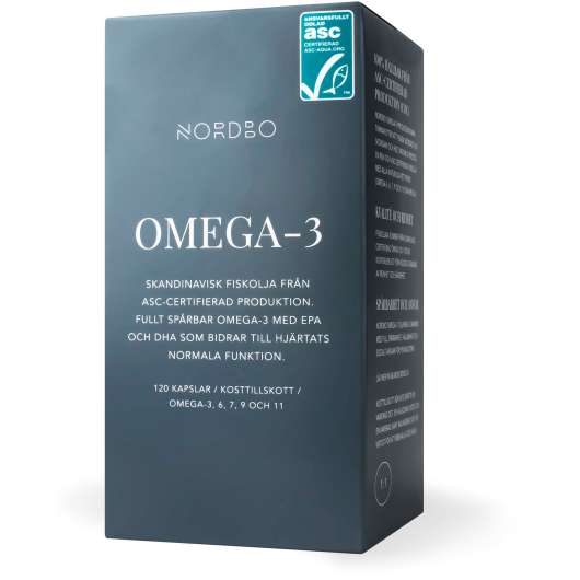 Nordbo Omega-3 ASC 120 st