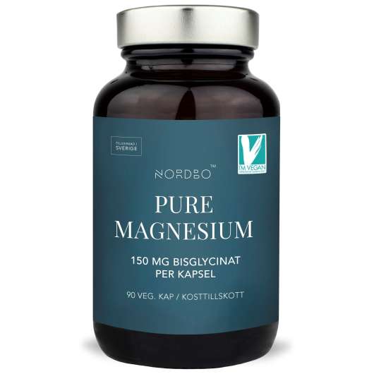 Nordbo Pure Magnesium 90 kap