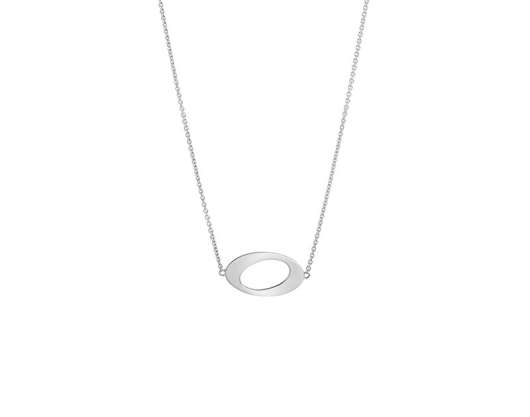 Nordic Spectra Oval & Out Collier Silver