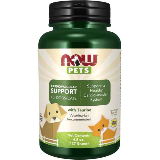 NOW   Pets Cardiovascular Support Powder 128 g