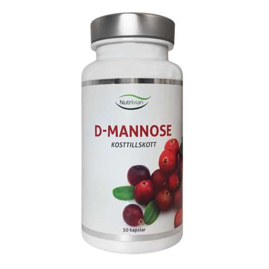 Nutrivian D-Mannose 50 kapslar