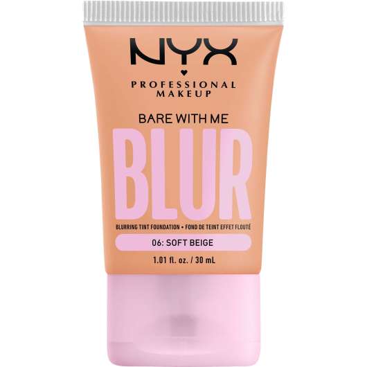NYX PROFESSIONAL MAKEUP Bare With Me Blur Tint Foundation 06 Soft Beig