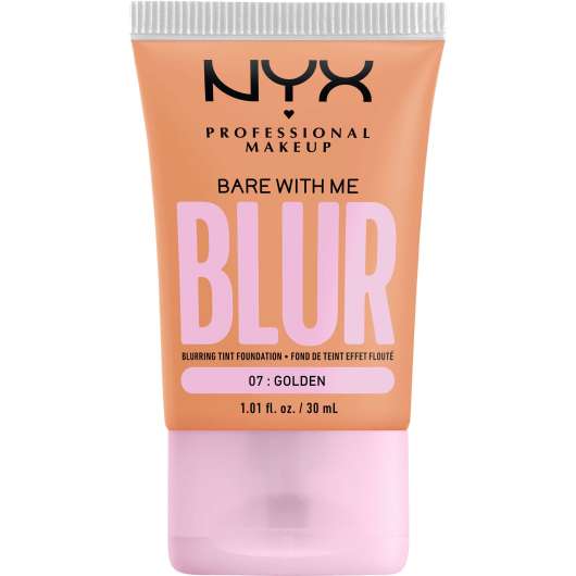 NYX PROFESSIONAL MAKEUP Bare With Me Blur Tint Foundation 07 Golden