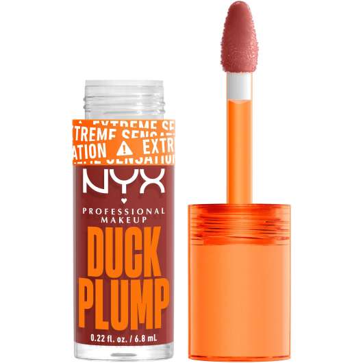 Nyx professional makeup duck plump lip lacquer 06 brick of time