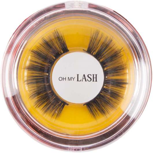 Oh My Lash Faux Mink Strip Lashes Girl Code (Plastic Re-Useable Case)