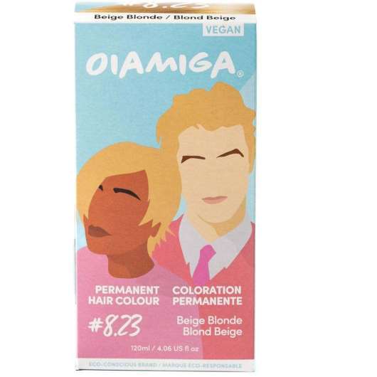 Oiamiga Permanent Hair Colour Beige Blonde
