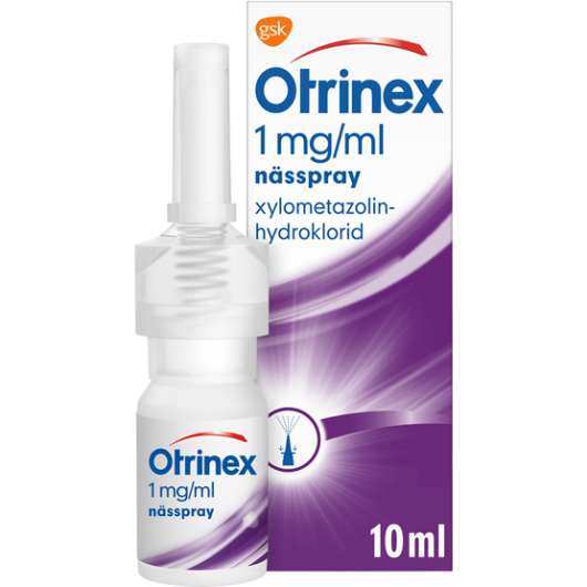 Otrinex Nässpray 1 mg/ml 10 ml