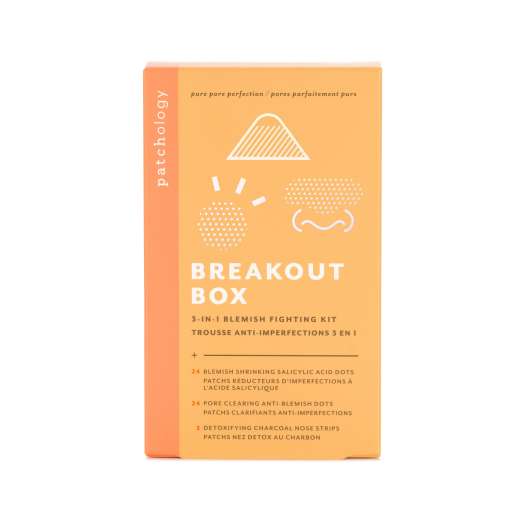 Patchology Breakout Box 3-in-1 Acne Treactment Kit