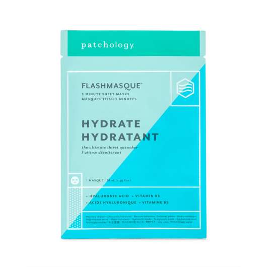 Patchology FlashMasque Hydrate Sheet Mask 4 pack