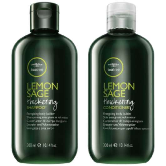 Paul Mitchell Tea Tree Lemon Sage Thickening Shampoo 300ml & Condi