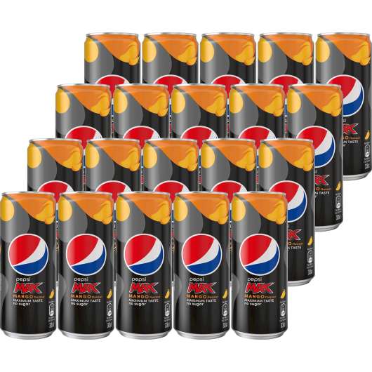 Pepsi Max Mango 20 x 33cl